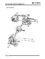 Предварительный просмотр 167 страницы KYMCO Mongoose 50-2T Service Manual