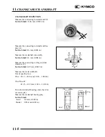 Предварительный просмотр 171 страницы KYMCO Mongoose 50-2T Service Manual