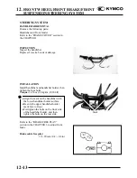 Предварительный просмотр 192 страницы KYMCO Mongoose 50-2T Service Manual