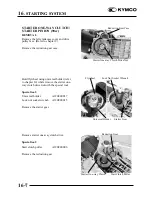 Предварительный просмотр 250 страницы KYMCO Mongoose 50-2T Service Manual