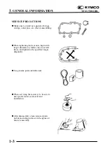 Preview for 6 page of KYMCO MXU 500 IRS Manual