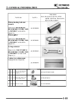 Предварительный просмотр 21 страницы KYMCO MXU 500 IRS Manual