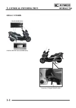 Preview for 4 page of KYMCO MYROAD 700i Service Manual