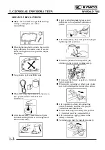 Preview for 6 page of KYMCO MYROAD 700i Service Manual