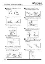 Preview for 8 page of KYMCO MYROAD 700i Service Manual