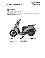 Предварительный просмотр 14 страницы KYMCO People GT 200i Service Manual