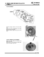 Предварительный просмотр 87 страницы KYMCO People GT 200i Service Manual