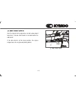 Предварительный просмотр 18 страницы KYMCO PeopleS 250 Owner'S Manual