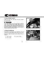 Предварительный просмотр 25 страницы KYMCO PeopleS 250 Owner'S Manual