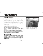 Предварительный просмотр 27 страницы KYMCO PeopleS 250 Owner'S Manual