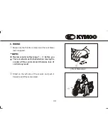 Предварительный просмотр 38 страницы KYMCO PeopleS 250 Owner'S Manual