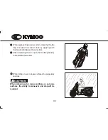 Предварительный просмотр 41 страницы KYMCO PeopleS 250 Owner'S Manual