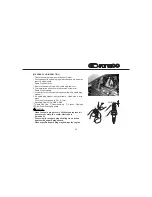 Предварительный просмотр 52 страницы KYMCO Quannon 125 Driver Manual