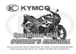 KYMCO Quannon 150 Owner'S Manual предпросмотр