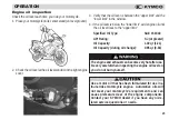 Preview for 25 page of KYMCO Quannon 150 Owner'S Manual