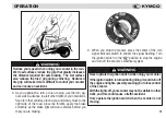 Предварительный просмотр 33 страницы KYMCO Sento 50 Owner'S Manual