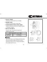 Предварительный просмотр 17 страницы KYMCO SPIKE 125 Manual