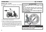 Предварительный просмотр 32 страницы KYMCO Super 8 150 Owner'S Manual