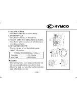 Предварительный просмотр 17 страницы KYMCO Super 9 Owner'S Manual