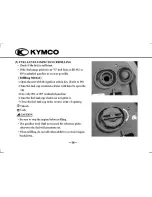 Предварительный просмотр 18 страницы KYMCO Super 9 Owner'S Manual