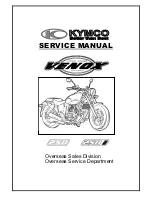 Предварительный просмотр 2 страницы KYMCO Venox 250 Service Manual