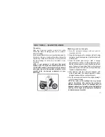 Предварительный просмотр 47 страницы KYMCO VISA R 110 Owner'S Manual