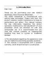 Preview for 4 page of KYMCO VIVIO User Manual