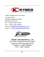 Preview for 36 page of KYMCO VIVIO User Manual