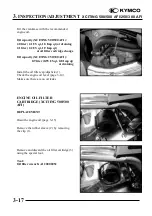 Preview for 111 page of KYMCO XCITING 250 Manual