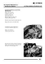 Preview for 239 page of KYMCO XCITING 250 Manual