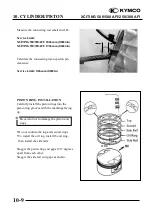 Preview for 300 page of KYMCO XCITING 250 Manual