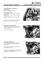 Preview for 471 page of KYMCO XCITING 250 Manual