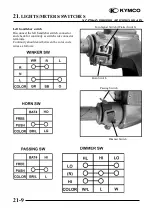 Preview for 491 page of KYMCO XCITING 250 Manual