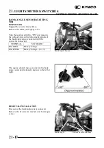 Preview for 499 page of KYMCO XCITING 250 Manual