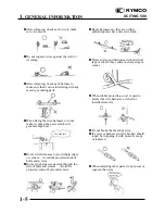 Предварительный просмотр 8 страницы KYMCO XCITING 500 Service Manual