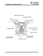 Предварительный просмотр 17 страницы KYMCO XCITING 500 Service Manual