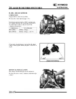 Предварительный просмотр 347 страницы KYMCO XCITING 500 Service Manual