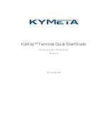 Kymeta KyWay U7 8W Quick Start Manual preview