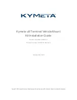 Kymeta U8ACC-00003-0 Installation Manual preview