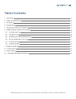 Preview for 2 page of Kymeta U8ACC-00003-0 Installation Manual