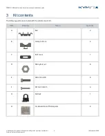 Preview for 5 page of Kymeta U8ACC-00003-0 Installation Manual