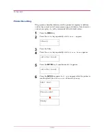 Preview for 116 page of Kyocera Mita 1900N - B/W Laser Printer Operation Manual