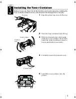 Предварительный просмотр 5 страницы Kyocera Mita Ecosys FS-1900 Installation Manual