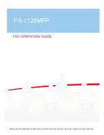 Kyocera Mita FS-1128MFP Operation Manual preview