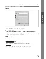 Предварительный просмотр 35 страницы Kyocera Mita KM-F1050 Software Operation Manual