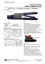 Предварительный просмотр 2 страницы Kyocera 1001 Series Instruction Manual