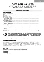 Предварительный просмотр 5 страницы Kyocera 1629298 Safety And Operation Instructions