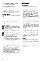 Предварительный просмотр 22 страницы Kyocera 1629298 Safety And Operation Instructions