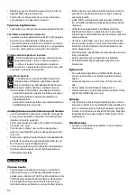 Предварительный просмотр 54 страницы Kyocera 1629298 Safety And Operation Instructions