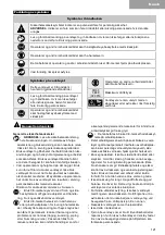 Предварительный просмотр 121 страницы Kyocera 1629298 Safety And Operation Instructions